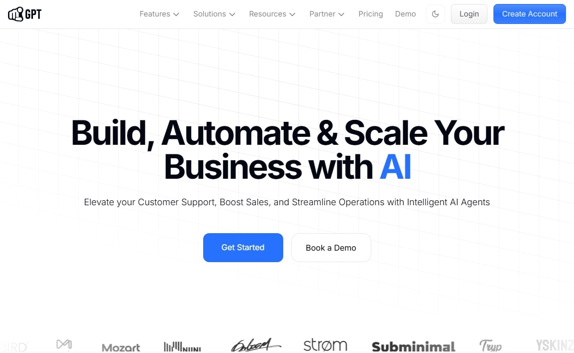 YourGPT - Smart AI Tool for Business Automation